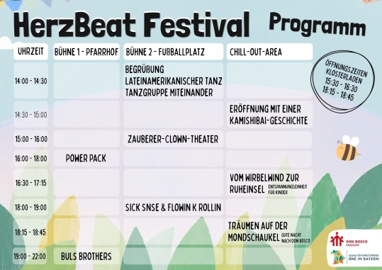 Programm des HerzBeat-Festival