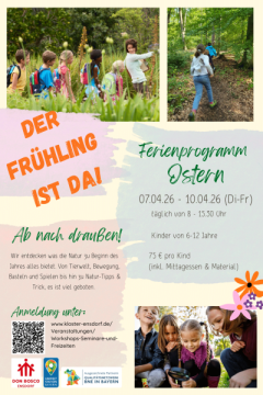 Flyer Osterferien Programm 2026