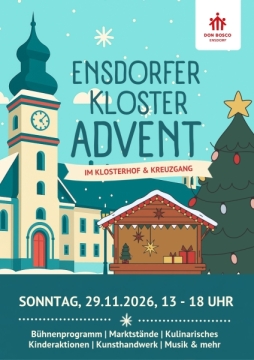 Plakat Ensdorfer Klosteradvent am 29. November 2026