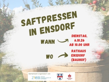 Saftpressen in Ensdorf