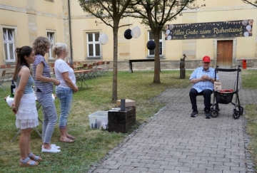 Verabschiedung von P. Schrapp in den Ruhestand