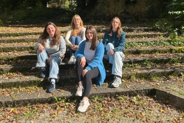 Helena, Nele, Ana und Christina machen Praktikum oder Freiwilligendienst bei Don Bosco Ensdorf