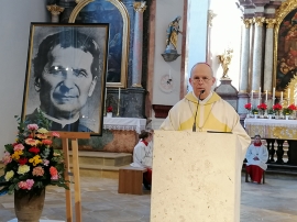 Festgottesdienst mit Weihbischof Reinhard Pappenberger zum Don Bosco fest 2025 in Ensdorf