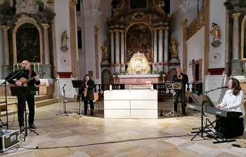 Friedenskonzert in der Ensdorfer Pfarrkirche St. Jakobus am 18. März 2022