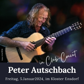 Peter Autschbach in Club-Concert am 5.1.2024 im Kloster Ensdorf
