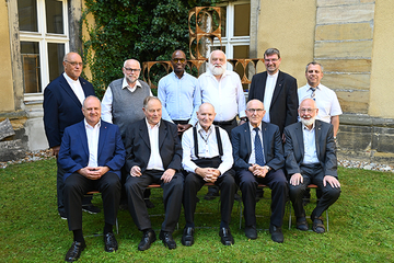 Im Kloster Ensdorf feierten zu Maria Himmelfahrt einige Salesianer Don Bosco ihr Professjubiläum