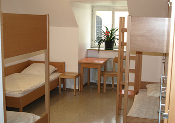 Mehrbettzimmer im Bildungshaus Kloster Ensdorf